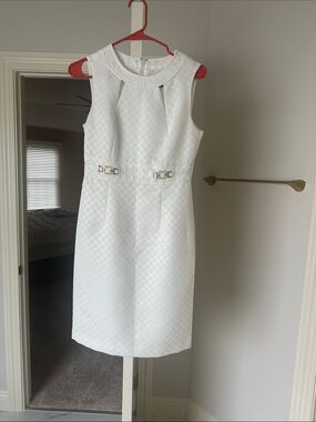 Gorgeous white Tahari business dress